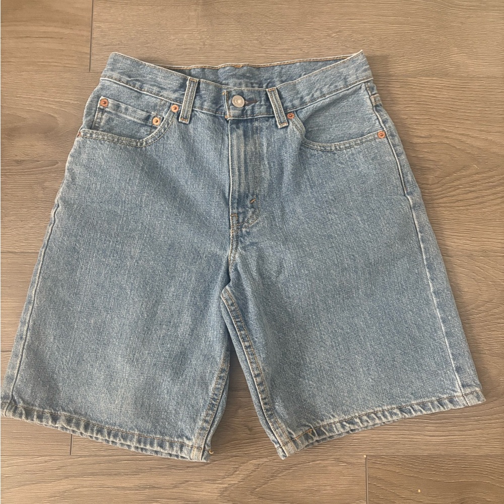 Levi's Light Blue Denim Shorts